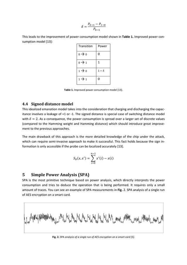 Models and approaches for Differential Power Analysis | PDF