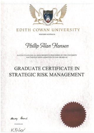 GC Strategic Risk Management