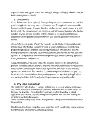 Cloud Computing Improving Organizational Agility | PDF
