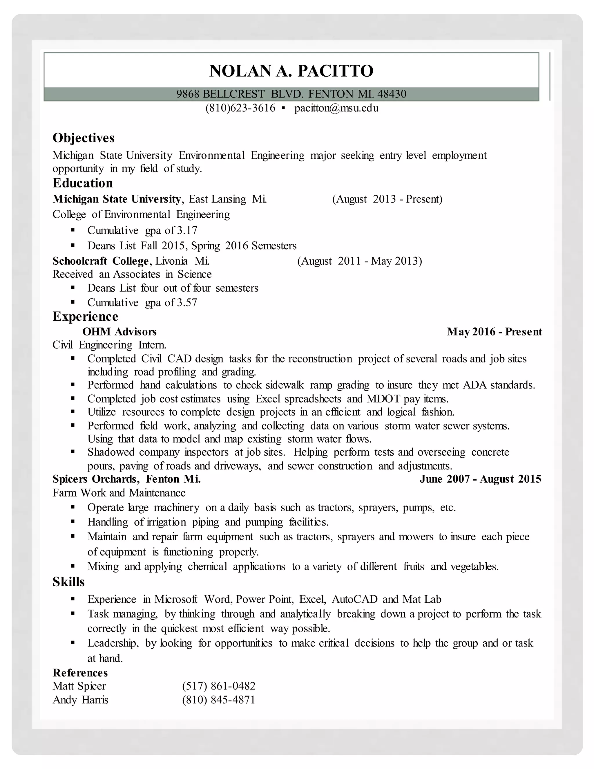 Resume | PDF