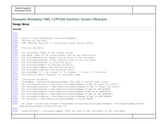VBScript HMI | PDF