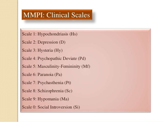 mmpi