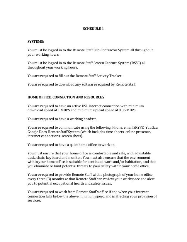 independent contractor list