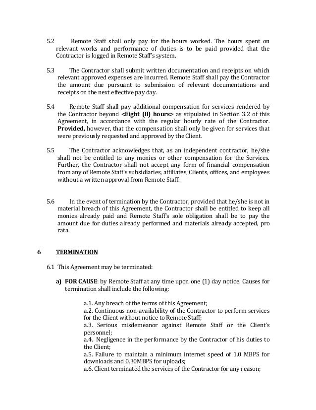 Independent Contractor Agreement Full Time Independent Contractor Agreement Full Time