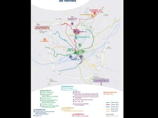 La politique du développement
durable à l'Université de Nantes
L’état de lieu de l’Université de Nantes
• Crée par l'Université de Bretagne, initiée par François II,
duc de Bretagne, en 1460
• Cette université est organisée autour de cinq campus
principaux situés le long de l’Erdre du nord au sud et
deux campus sont situés dans des villes proches de
Nantes
18
 
