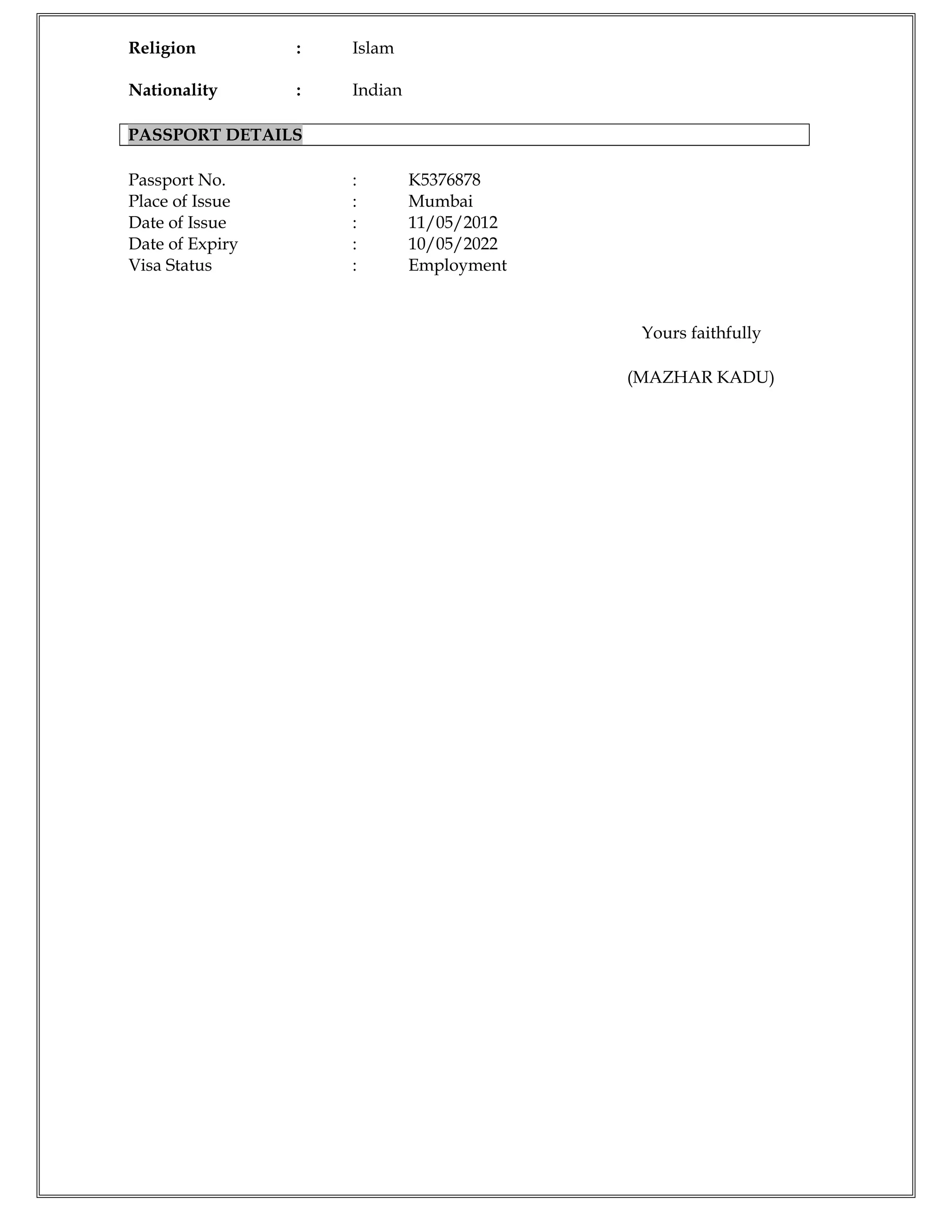 Mazhar Resume DOC mazhar-resume-doc