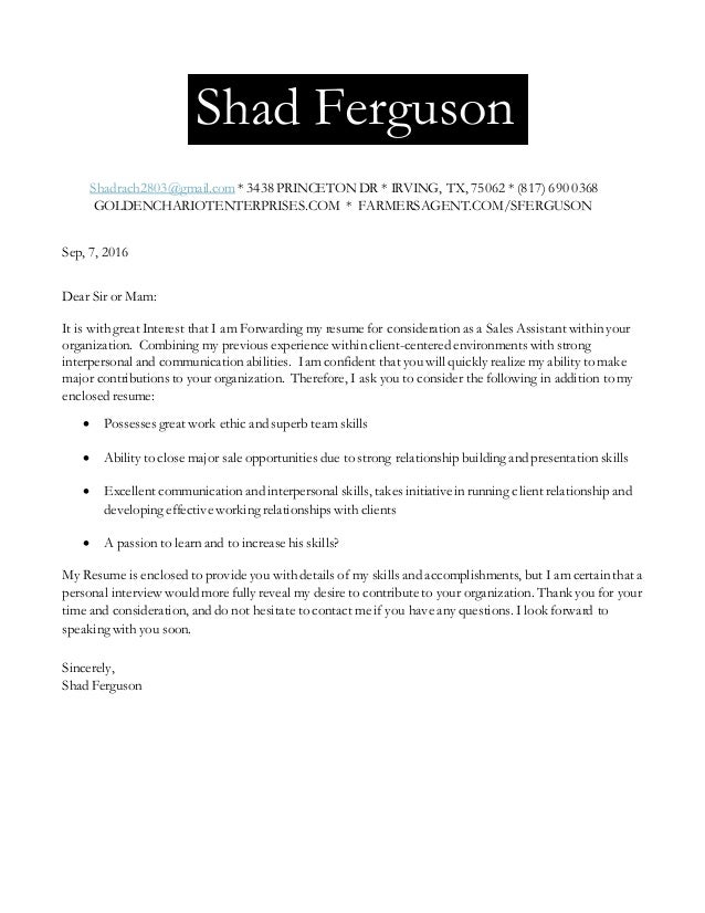 thank you for forwarding my resume