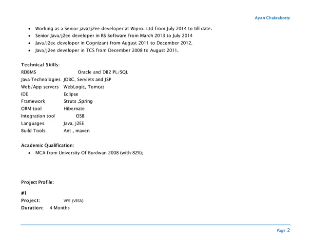 Ayan Chakraborty_J2EE_MidLevel_7 | DOCX | Web Development | Internet