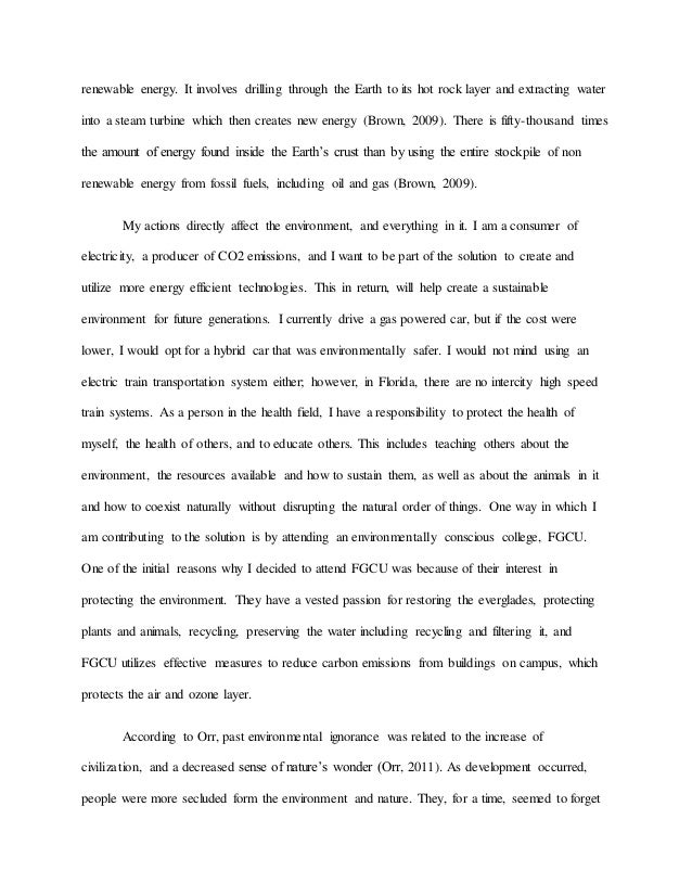 Essay of solar energy