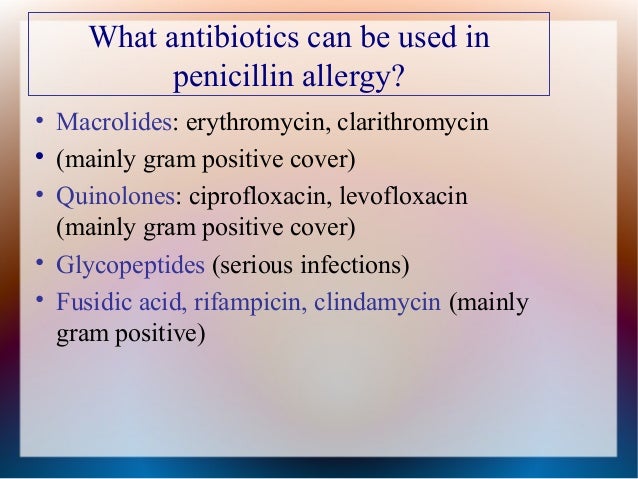 is clindamycin safe if allergic to erythromycin