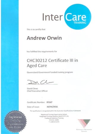 COLOUR VERSION OF CERT III COMPLETE | PDF