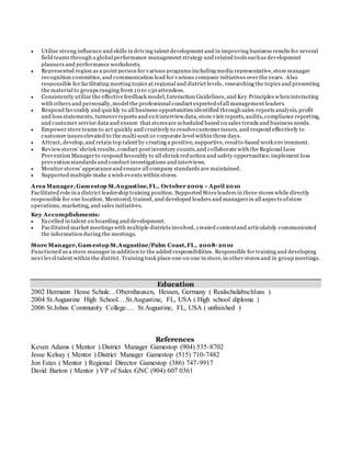 John Patrick Casey resume | DOCX