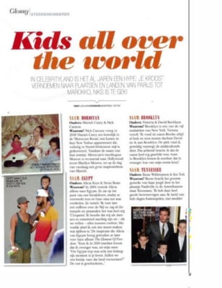 Artikel Glossy - Kids all over the world