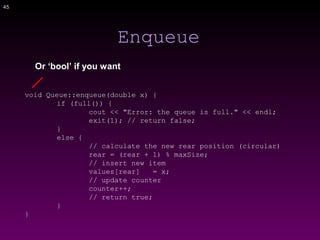 Stack queue | PPT