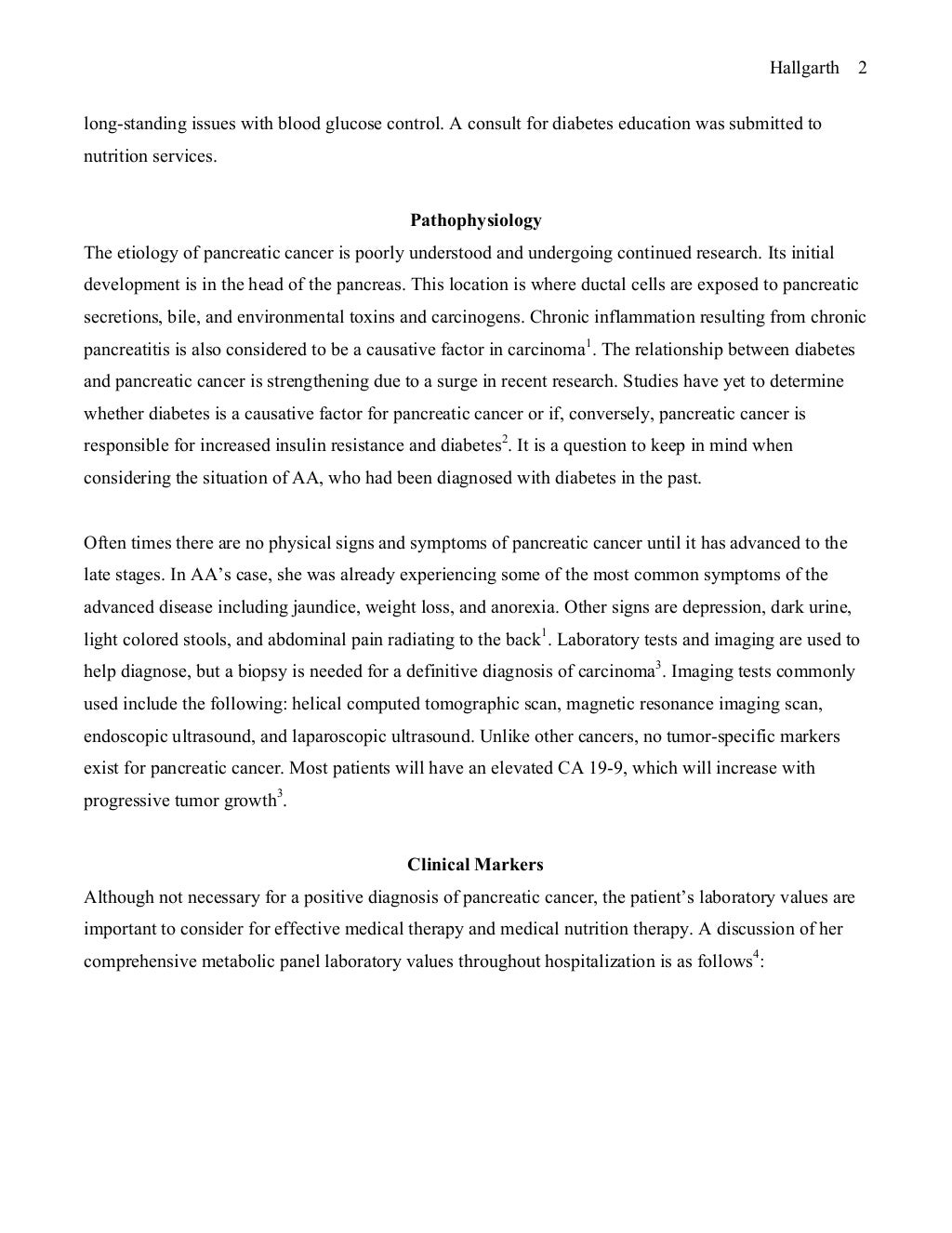 Nutrition case study topics image