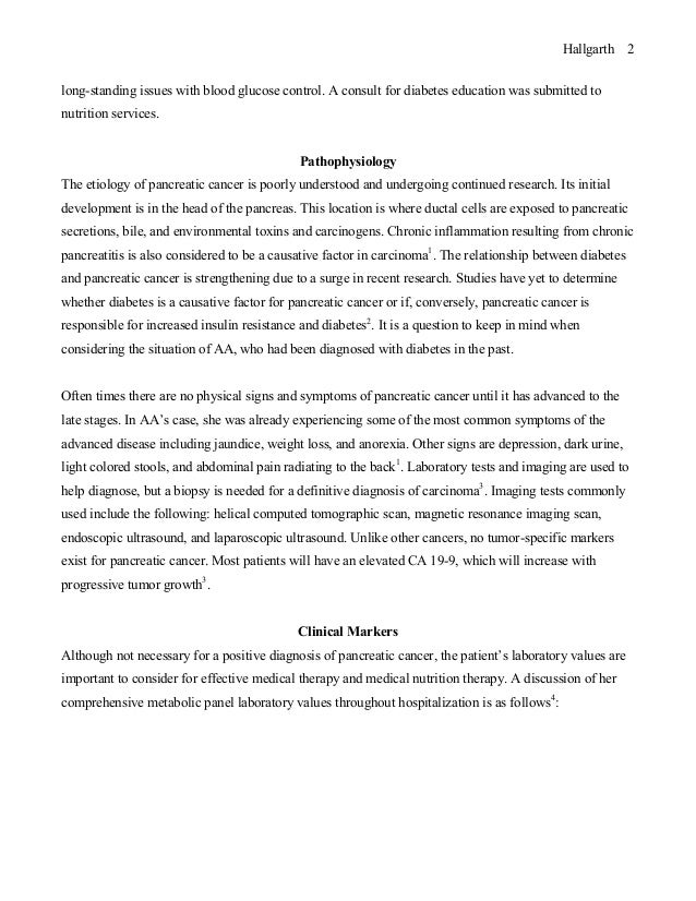 Case Study: A Case Study on Nutritional Medicine - Academic Writing for Students
