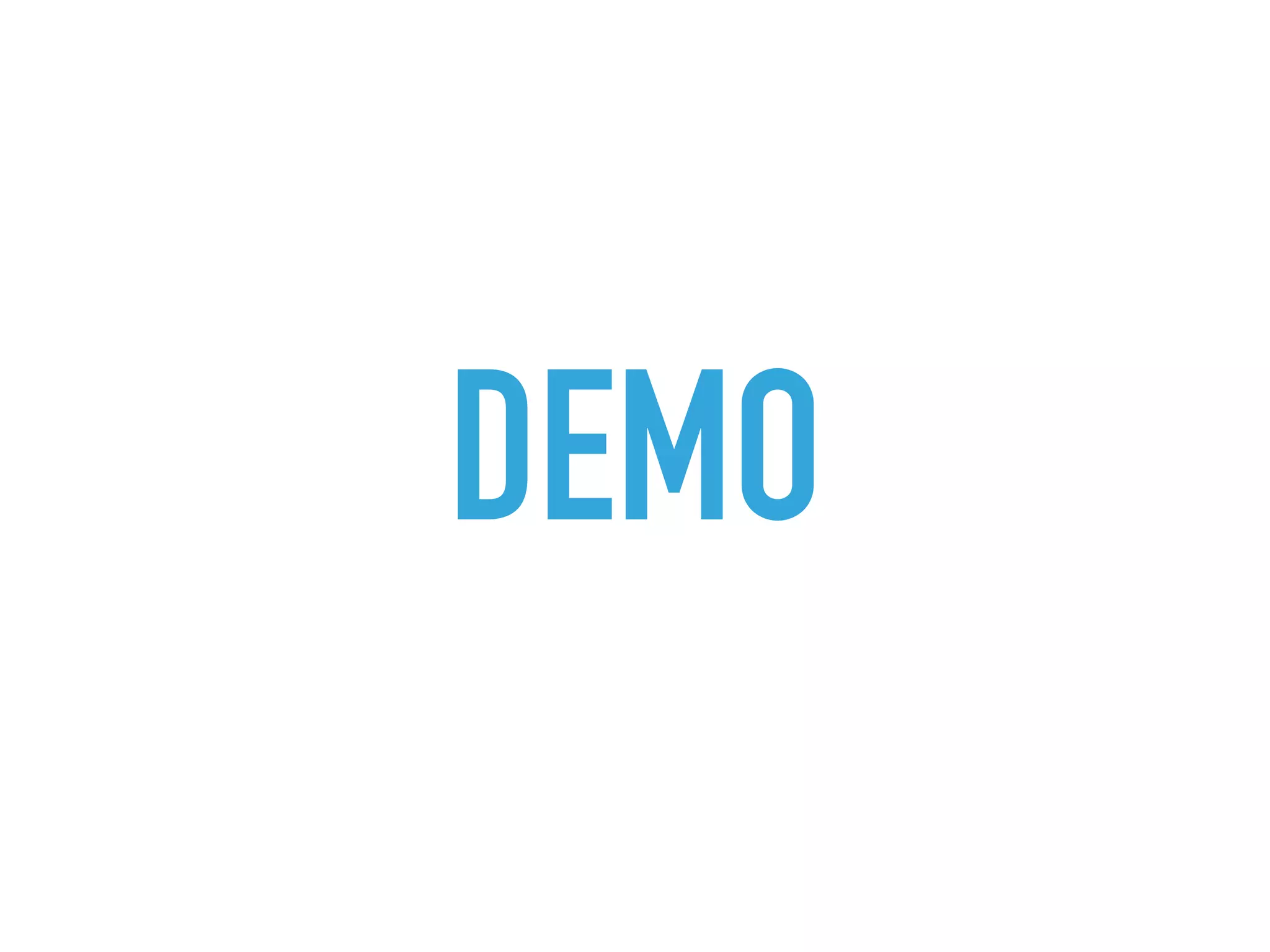 DEMO
 