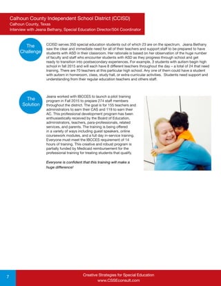 Ibcces Form.pdf Case Study.IBCCES Autism Certification Programs | PDF