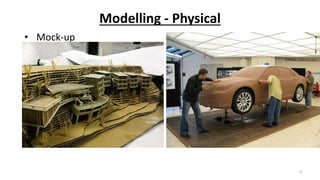 Modelling - Physical
• Mock-up
9
 