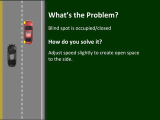 Receiving Problem Lane For Inbound Solving lane change problems | PPSX