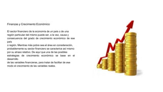 Importancia de las finanzas en la economía nacional | PPTX