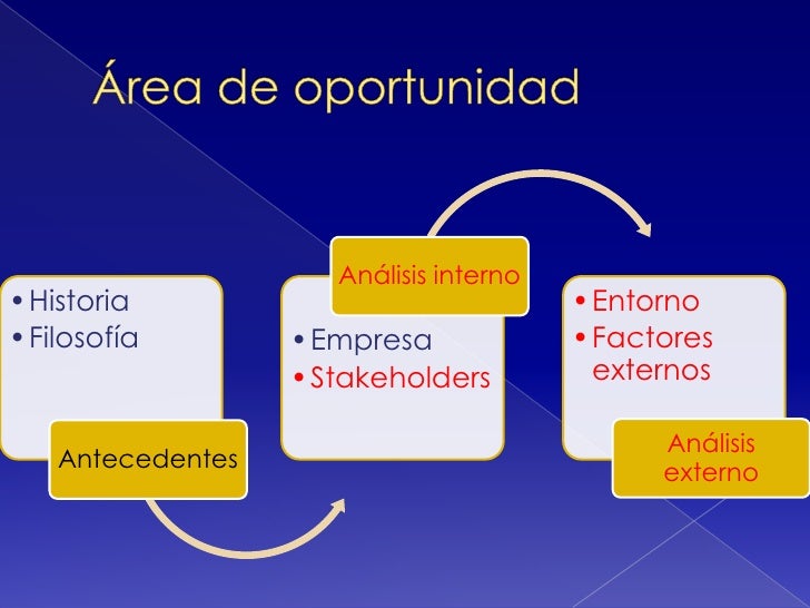 Que Son Las Areas De Oportunidad