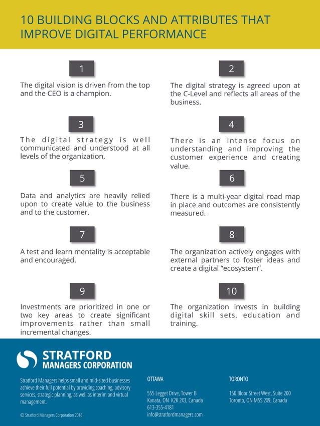Building Blocks of Digital Maturity | PDF