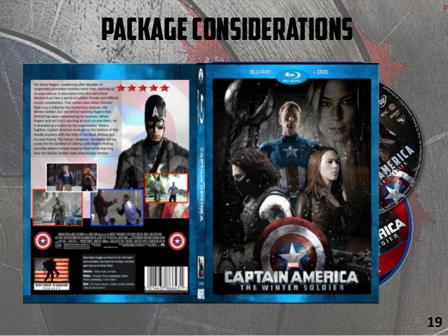 Movie Release Deck Captain America