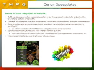 22
Custom Sweepstakes
4
 