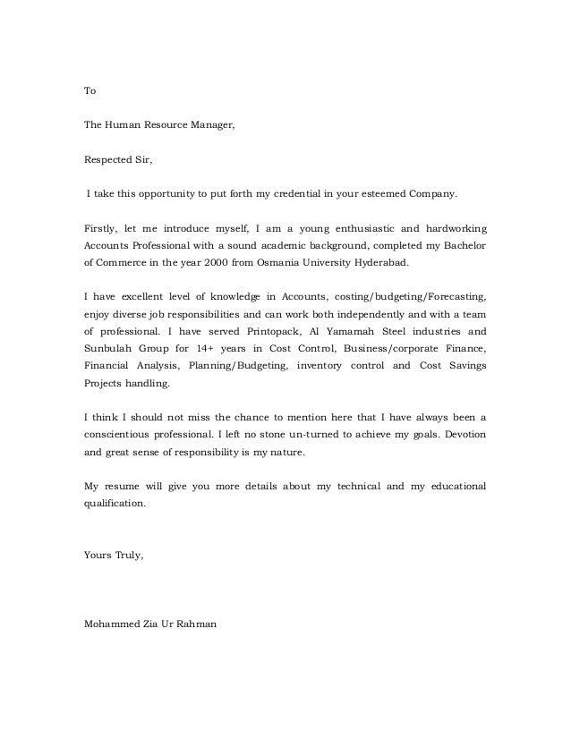 financial analyst cv