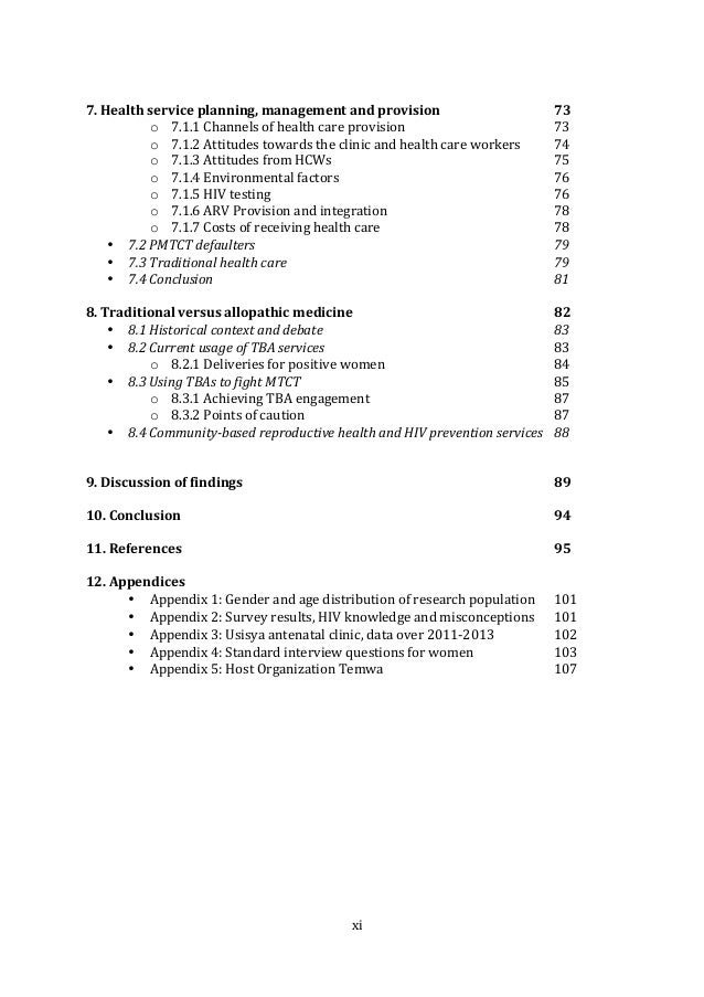 Dissertation proposal health care management
