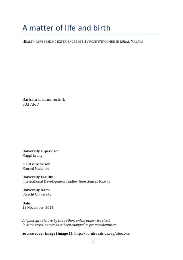 Barbara leadholm masters thesis