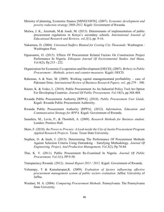 PROCUREMENT POLICY AND PUBLIC MANAGEMENT FUND IN LOCAL GOVERNMENT OF ...