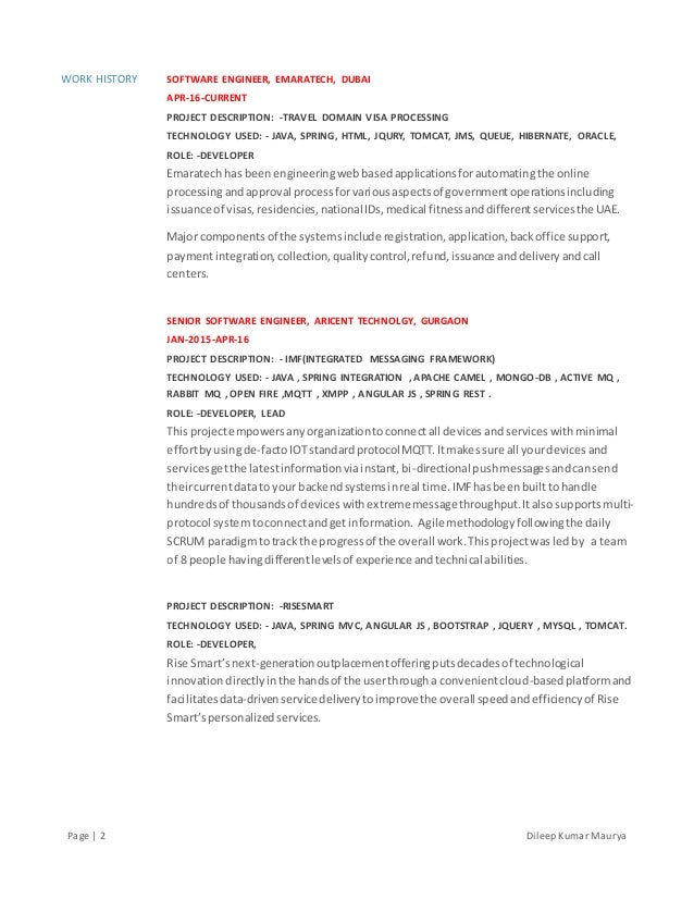 Multithreading Experience In Resume Multithreading Experience In Resume