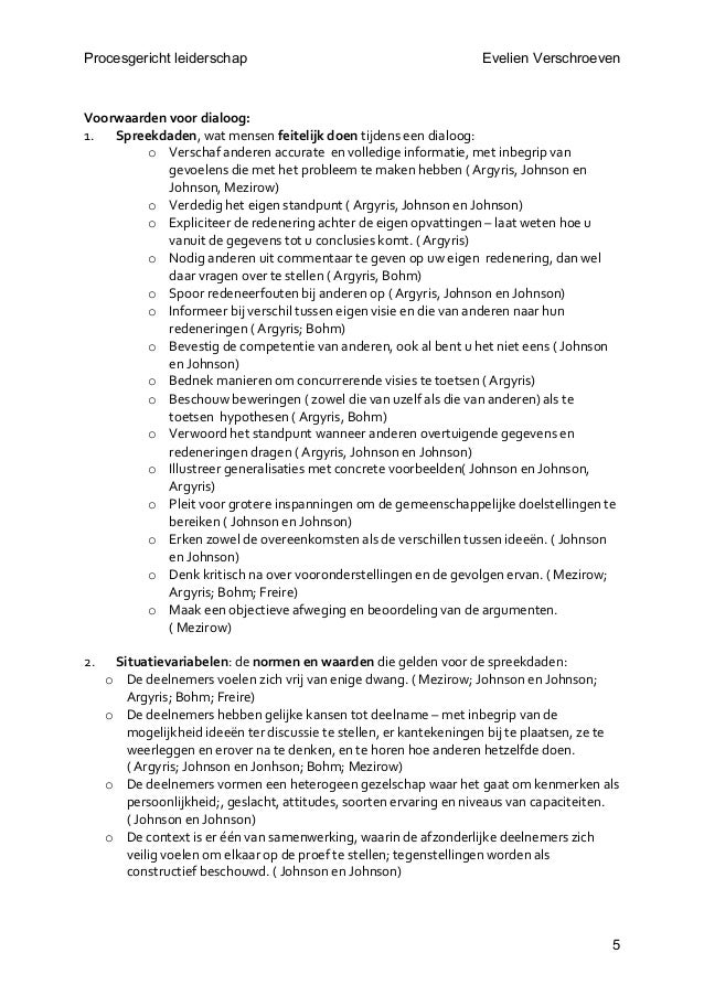 Dialoog op het werk Nancy M