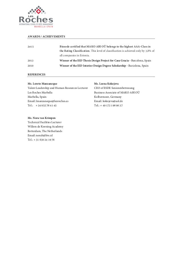 Curriculum vitae format in word picture