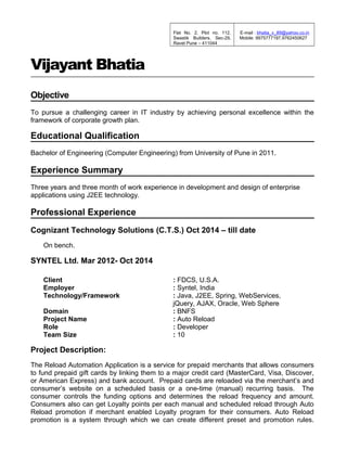 VijayantBhatia_Resume