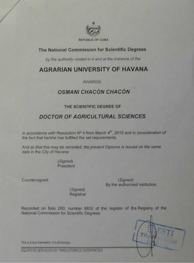 official translation of phd certificate phd certificate