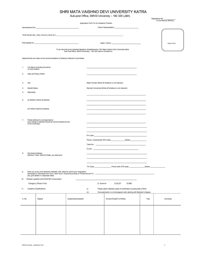 Format_ApplicationForm_1 | PDF