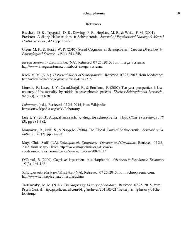 Exploring schizophrenia essay 07 picture