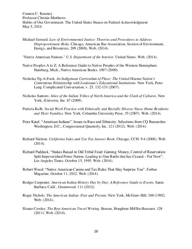 Habits Of Our Government The United States Stance On