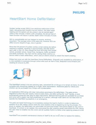 HeartStart Home Defibrillator Product Review