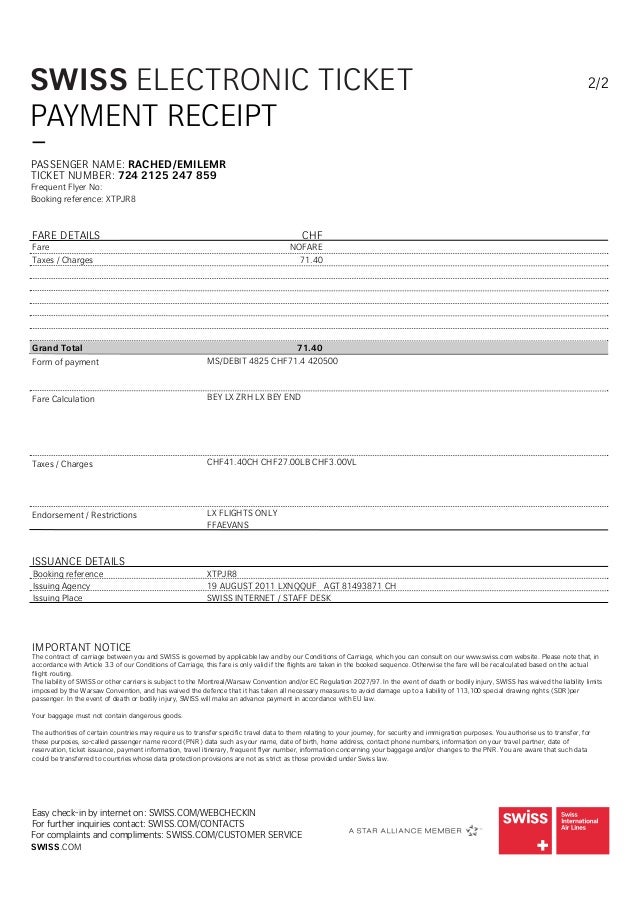 e ticket_7242125247859 swiss frequent flyer