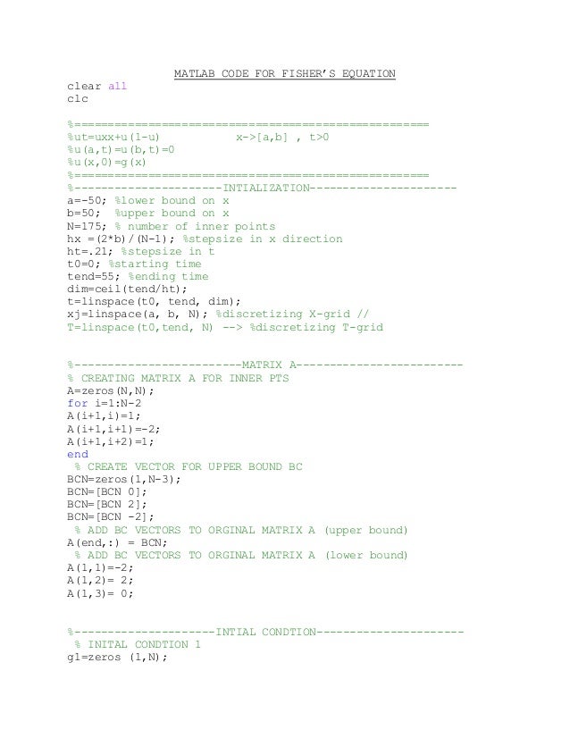 Fishersequationcode