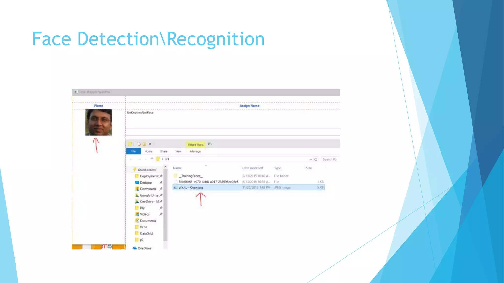Face DetectionRecognition
 