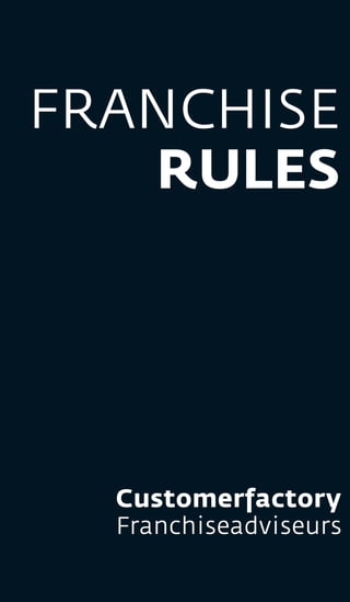 Franchise
rules
 