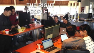 THE RIGHT
PEOPLE
 