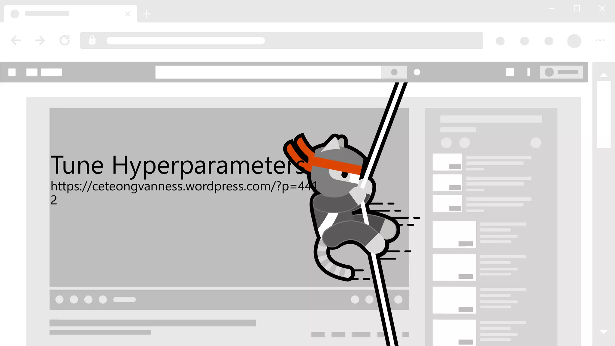 Tune Hyperparameters
https://ceteongvanness.wordpress.com/?p=441
2
 