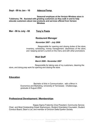 PRN Resume Template copy PDF - PRN Resume Template Copy 2 320 