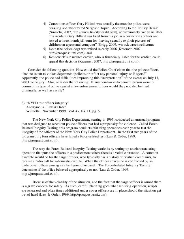 police capstone project police capstone project